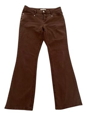 Brown Flared Jeans